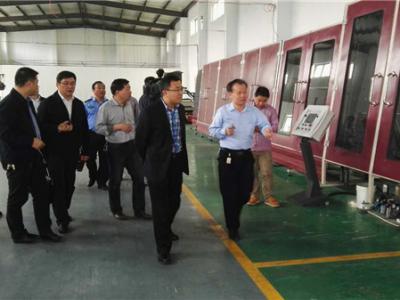 武进石旭涌副区长一行视察PA视讯在线官网工业园